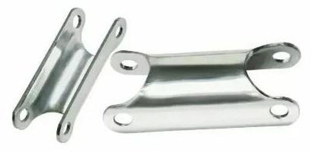 Bisagra de acero inoxidable para tubo de escalera de Ø 25 Imagen del producto 