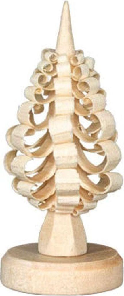 Weihnachtsdeko Traditioneller Spanbaum aus Naturholz BxHxT 3x6x3cm NEU