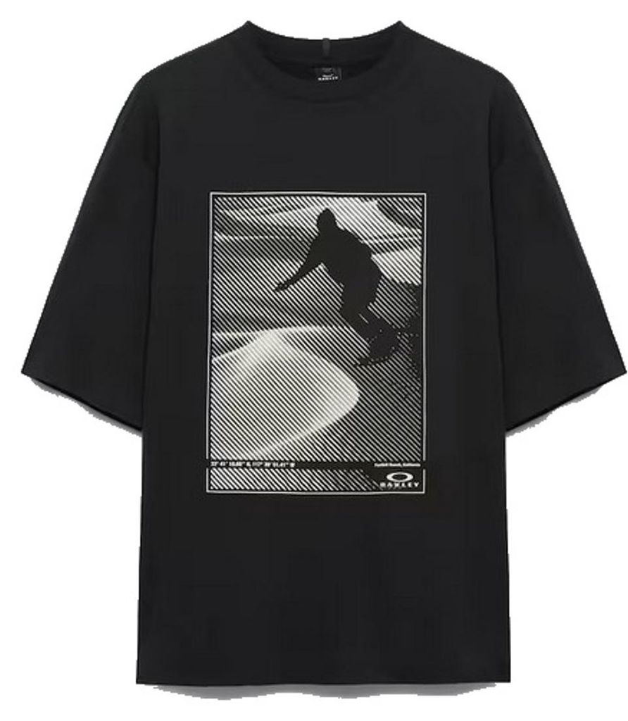 Oakley Herren T-Shirt Sandboard Pitch black : L Größe: L