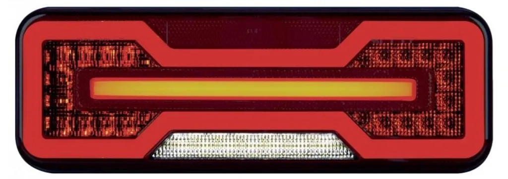 Bloc optique arrière droit à LED 12/24V universel pour utilitaire et van