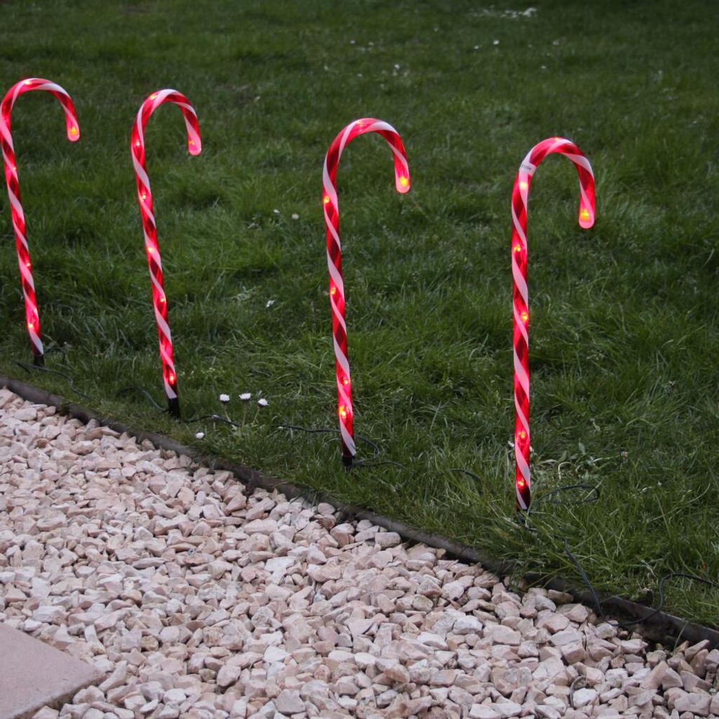 LED-Zuckerstangen 6 Stäbe mit Erdspieße Höhe 50/55 cm, 6/18 Produktbild 