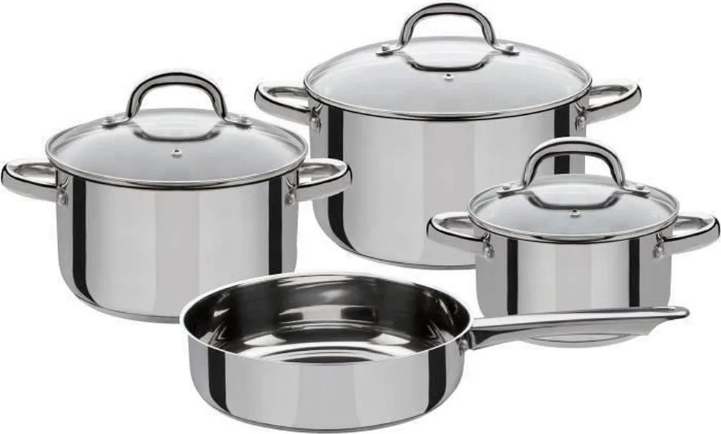 Set Pentole Induzione GSW Montreal 4pz | Acciaio 18/10 Alta Efficienza