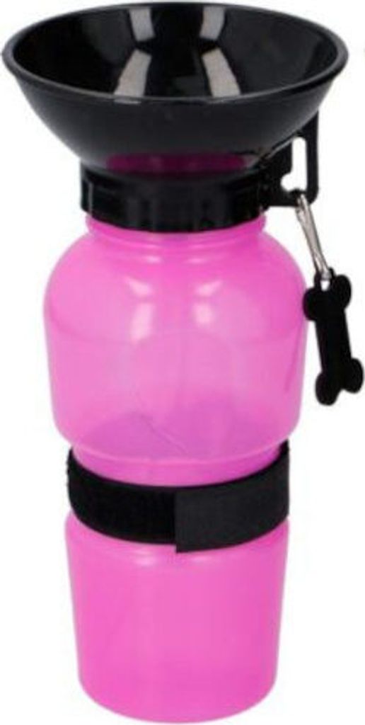 Transportable Trinkflasche Hund unterwegs Reise Mobil Produktbild 