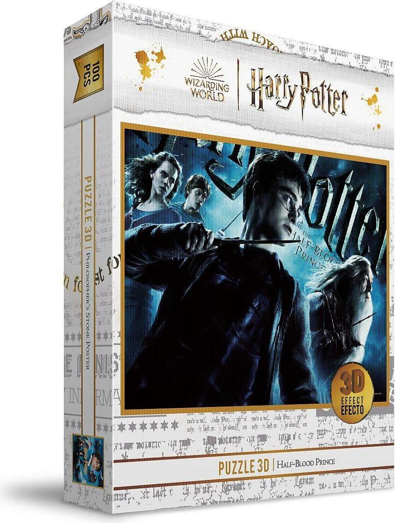 Harry Potter Puzzle mit 3D-Effekt Half-Blood Prince (100 Teile)