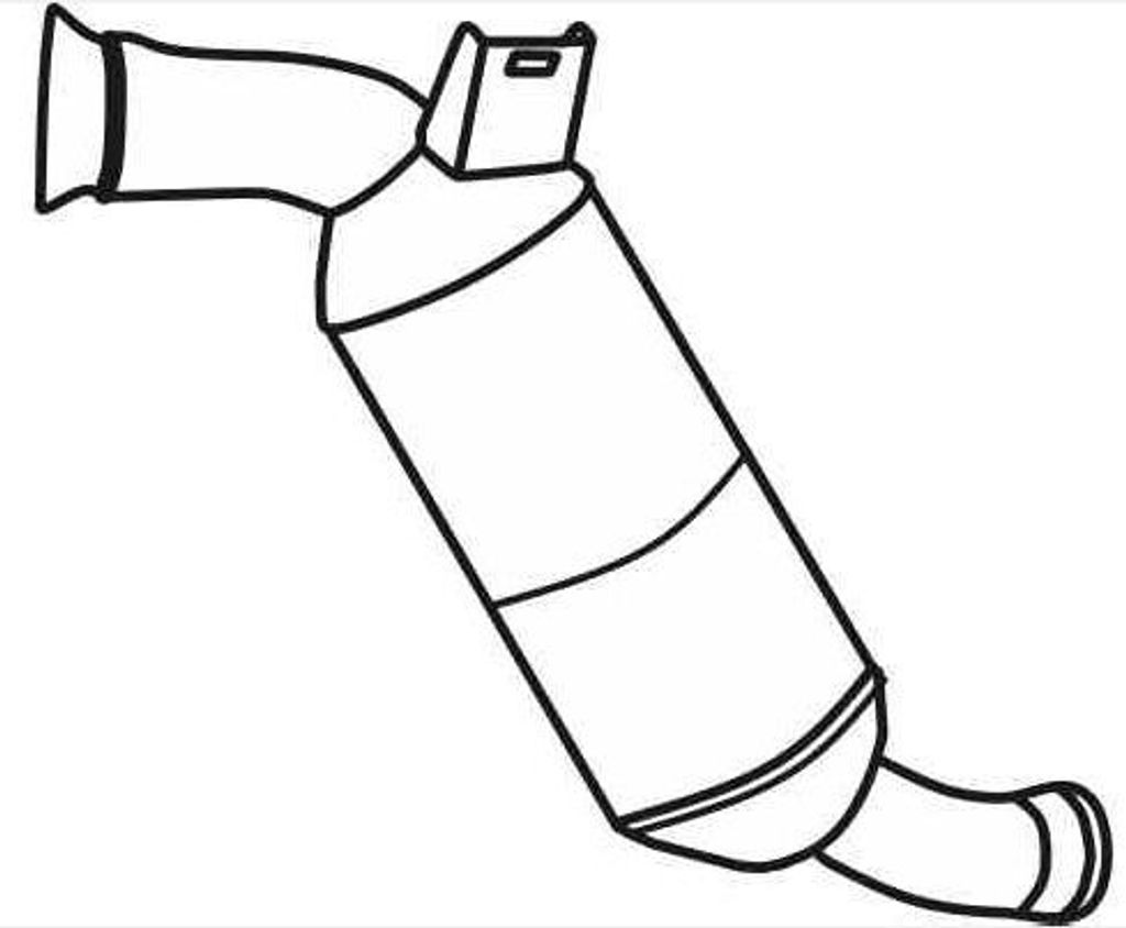 VEGAZ MK-347 Dieselpartikelfilter DPF passend für MERCEDES-BENZ SPRINTER 3,5-t Kasten (906) Abgasanlage Diesel