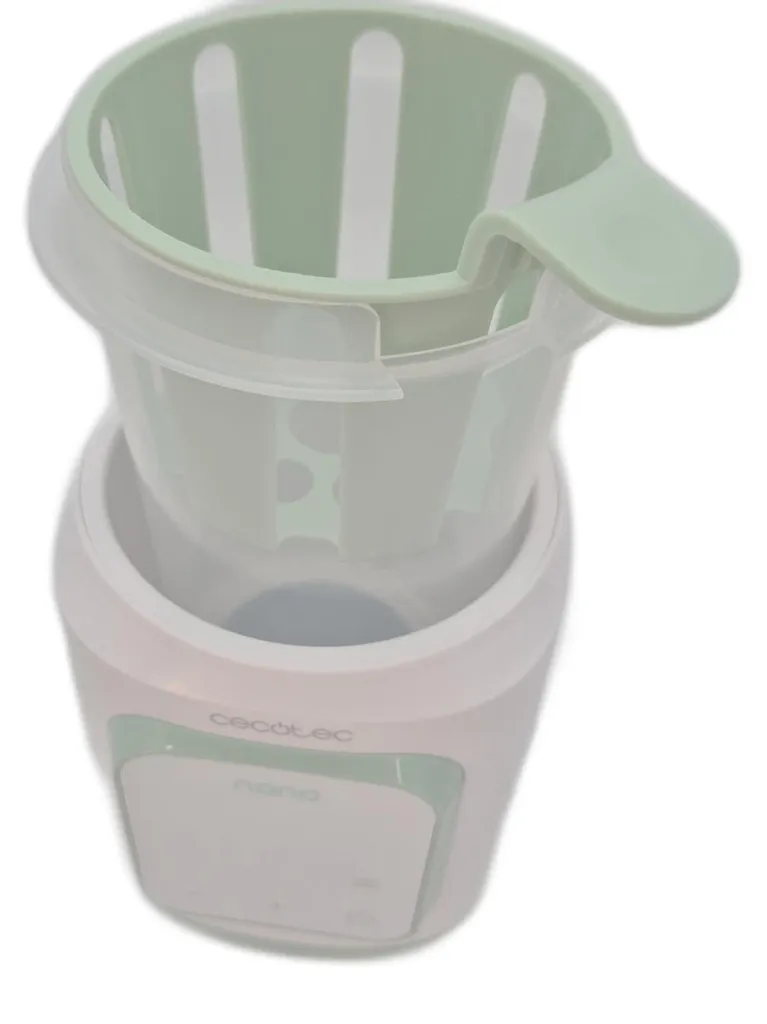 Cecotec 01905 Mini Ventilateur Portable Rechargeable Vert et Blanc
