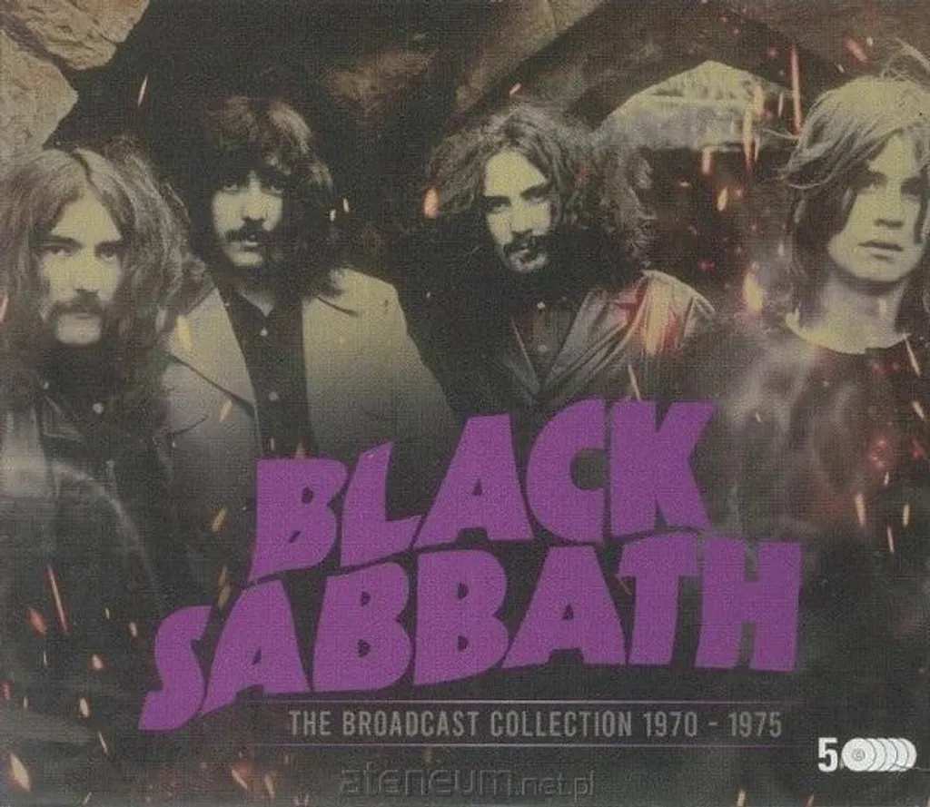 Coffret Anthologie Black Sabbath The Broadcast Collection 1970-1975