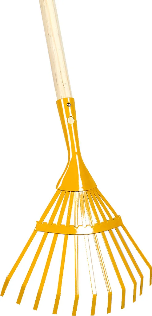 Turk 36826 Scopa a Ventaglio per Bambini 80cm - Rastrello Vero in Legno