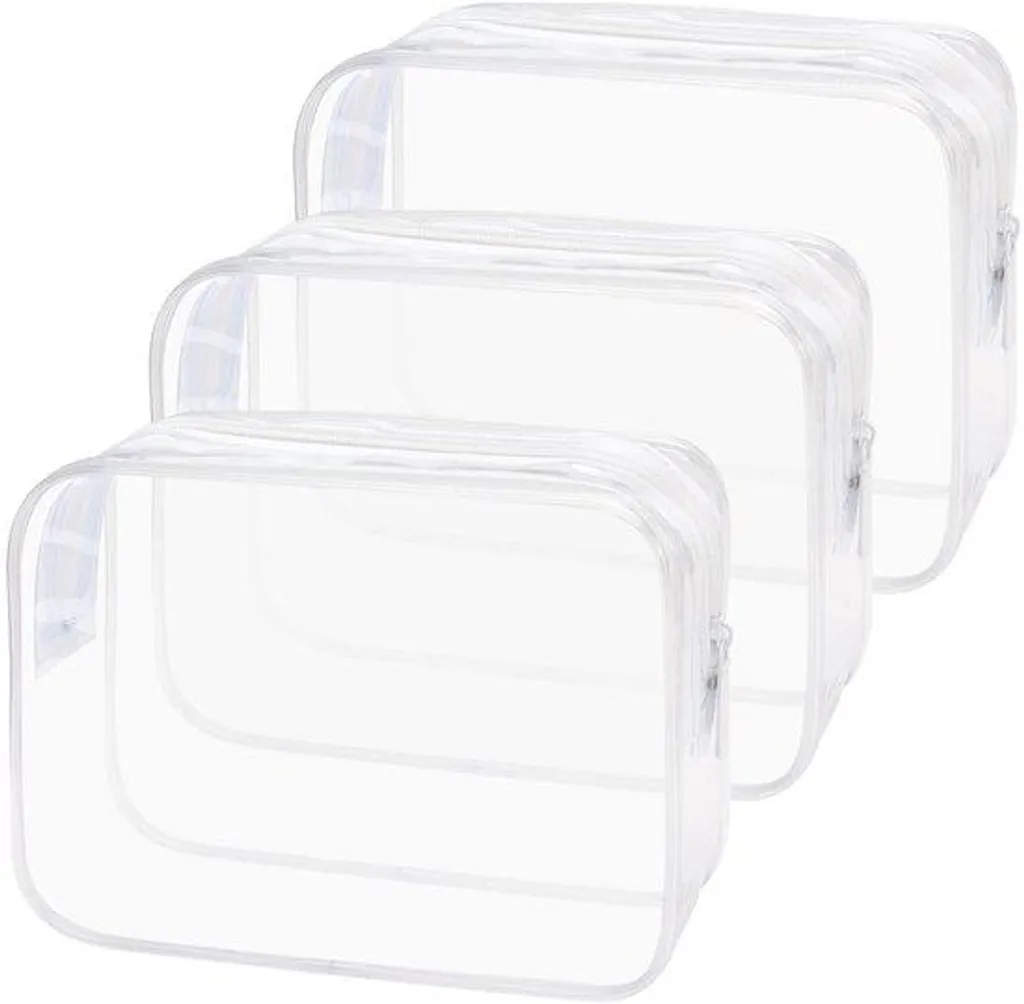 Trousse liquide avion transparente pour optimiser le contrôle de douane