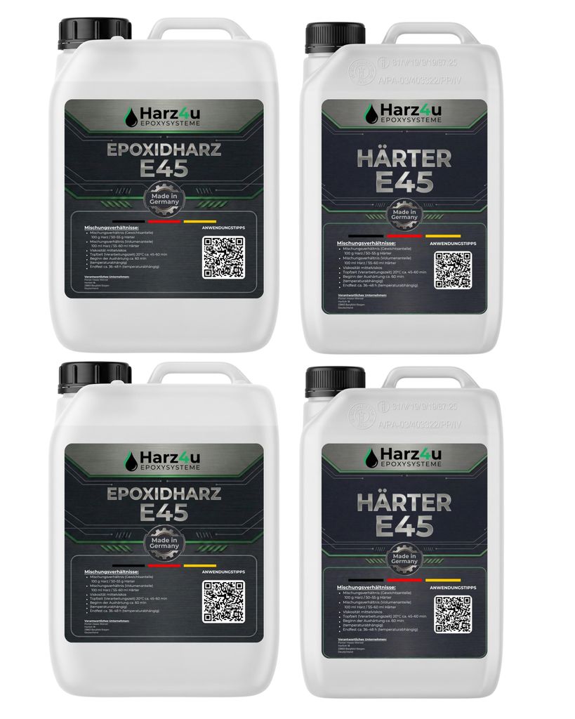 Epoxidharz - 20kg Set – Transparentes Resin Gießharz mit Produktbild 