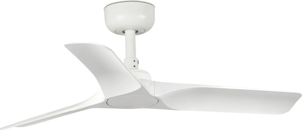 Petit ventilateur de plafond blanc Hey pour chambre avec commande à distance