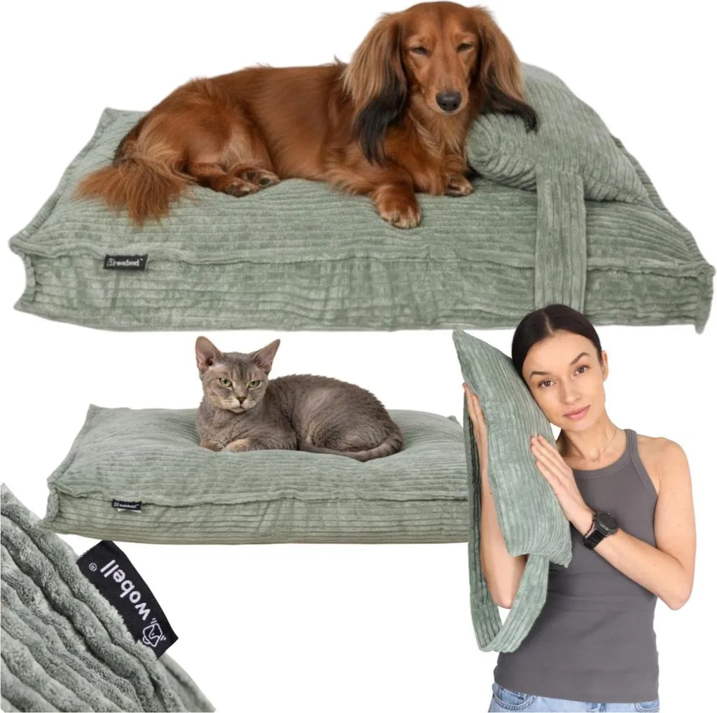 Tapis de repos pour chien et chat - Lit confortable pour sol 60 x 80 cm