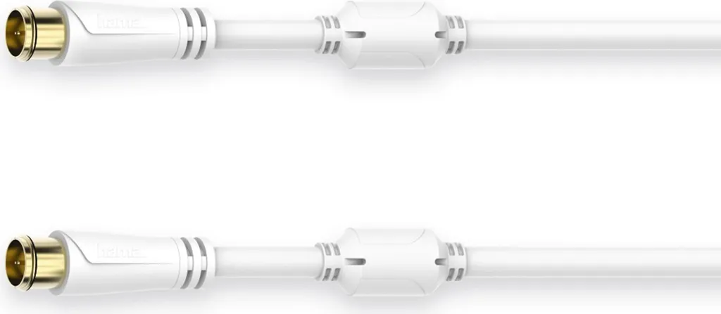 Cavo Antenna Satellite Hama 00205035 3m Bianco - Facile da Installare