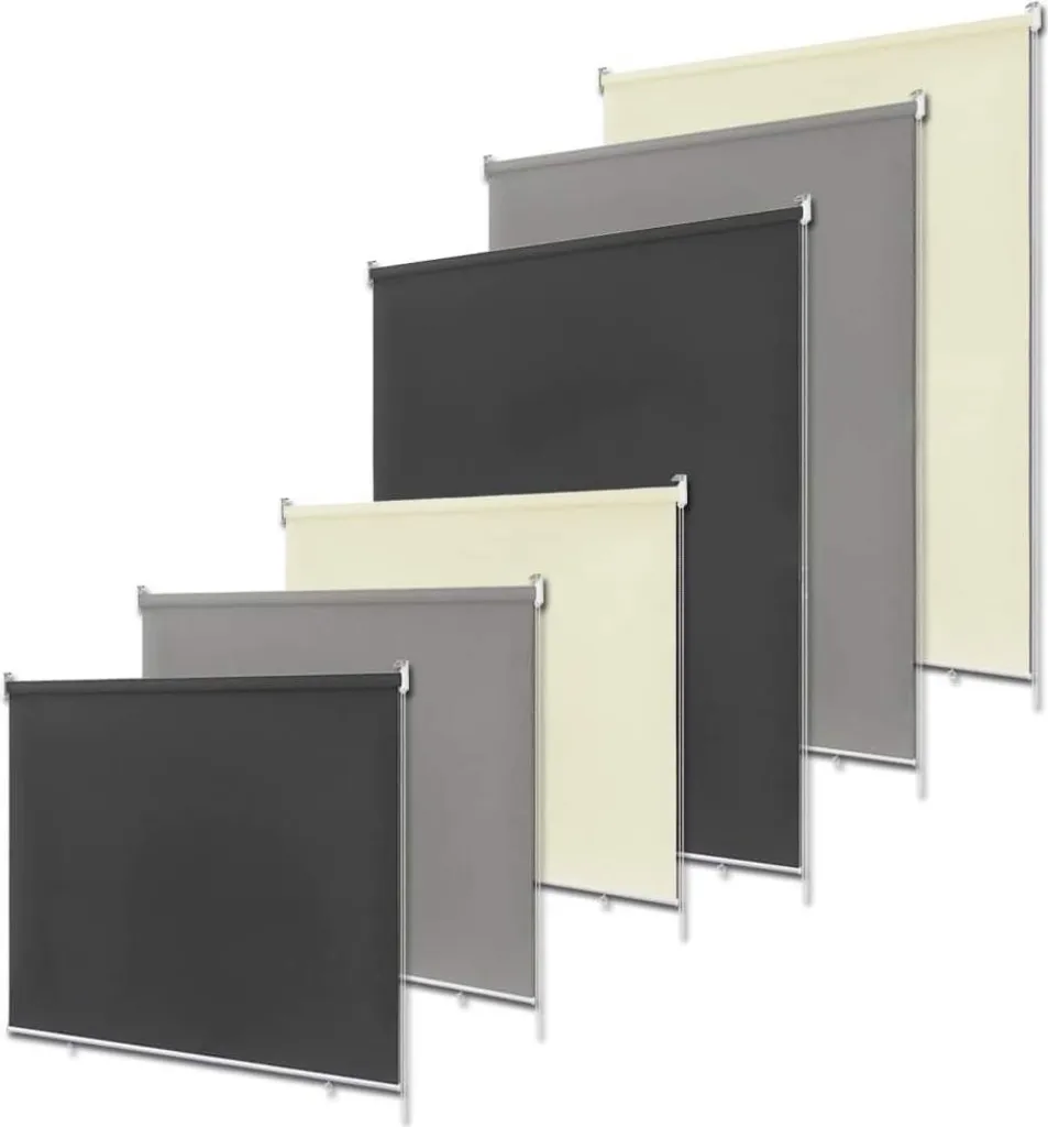 Stopper la Chaleur sans Percer : Store Vertical Extérieur 140x140 cm