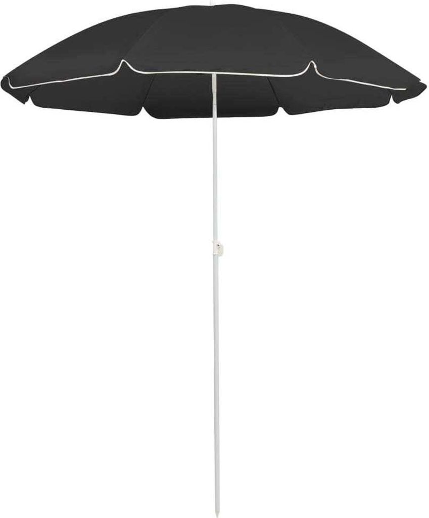 Maison Exclusive - Sonnenschirm mit Stahlmast Anthrazit 180 cm