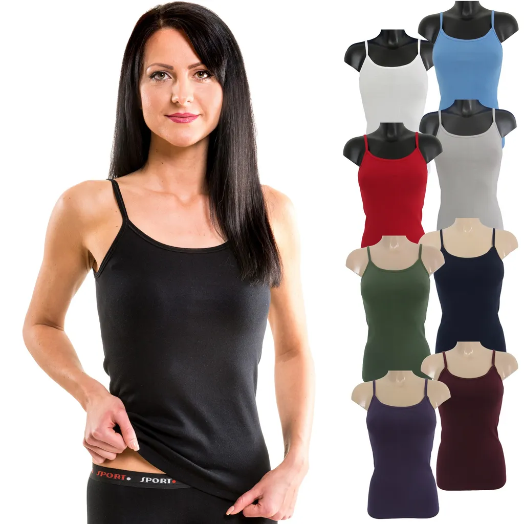 HERMKO 1560 Damen Träger Top, Unterhemd mit Kaufland.de