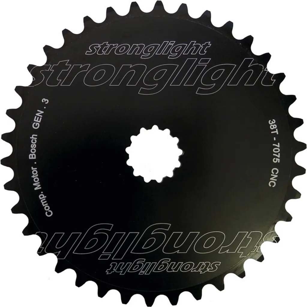 Stronglight Plateau E-Bike Bosch Gen3 38 Dents Full Design Noir Direct Mount