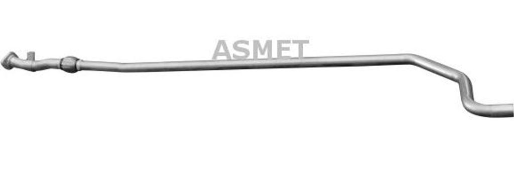 ASMET 16098 Abgasrohr OE 51782326 kompatibel mit Grande Punto, Punto