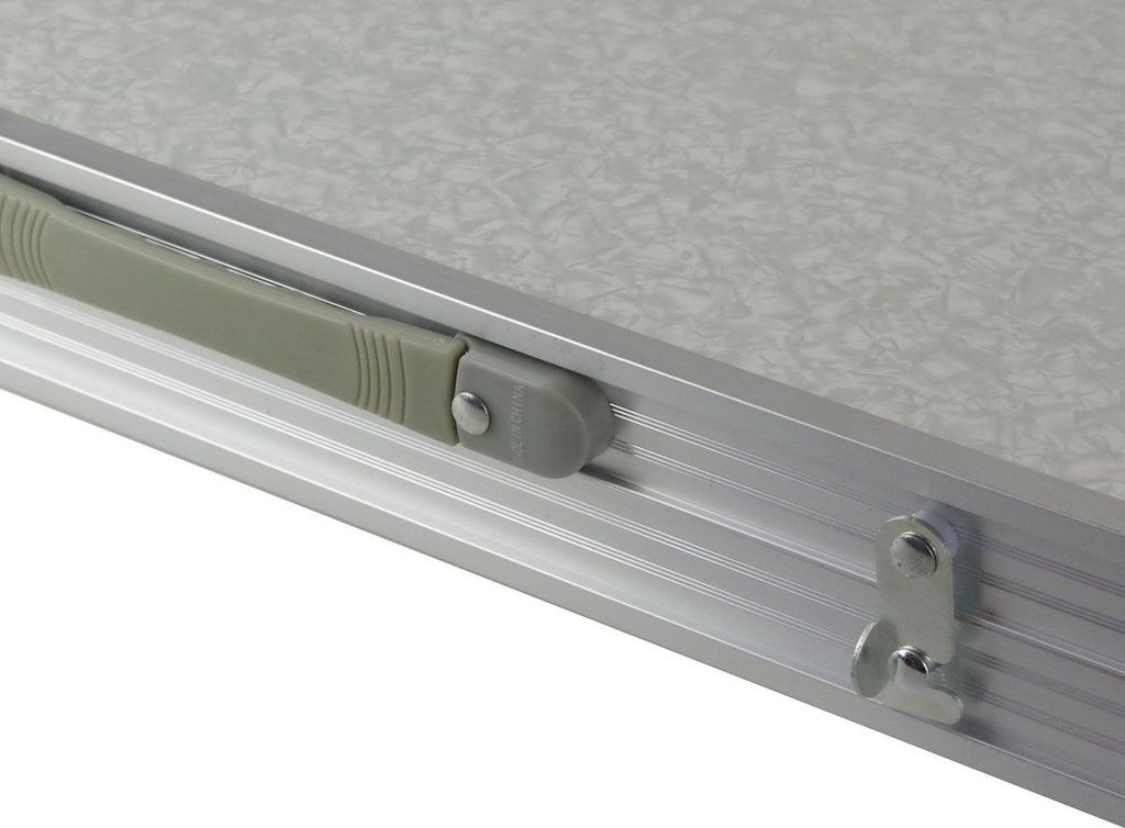 Linder Exclusiv Camping Klapptisch aus Aluminium mit Produktbild 3