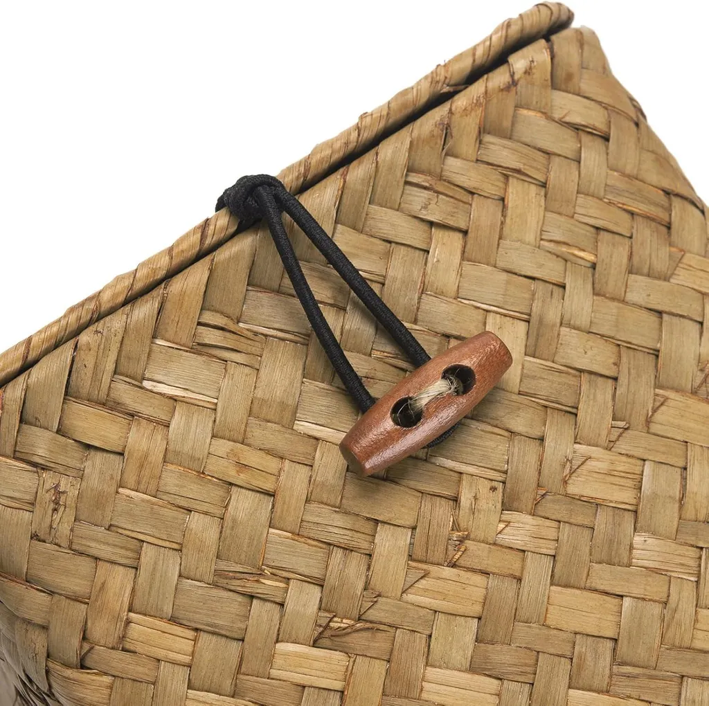 Cache-boîte à mouchoirs en fibres végétales pour salon et bureau chic