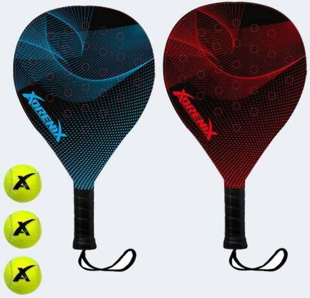 Padel Tennis Set Schläger & 3 Bälle 2f sort. Produktbild 