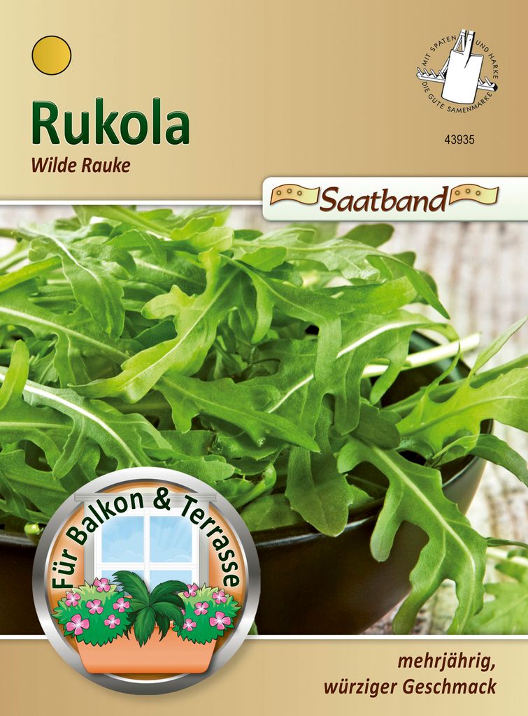 N.L. Chrestensen 43935 Rukola Wilde Rauke Saatband (Rukolasamen)