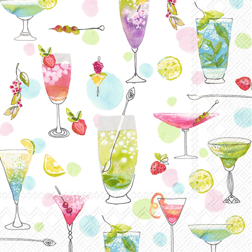 COCKTAILS FOR HER Cocktail-Servietten C 997900