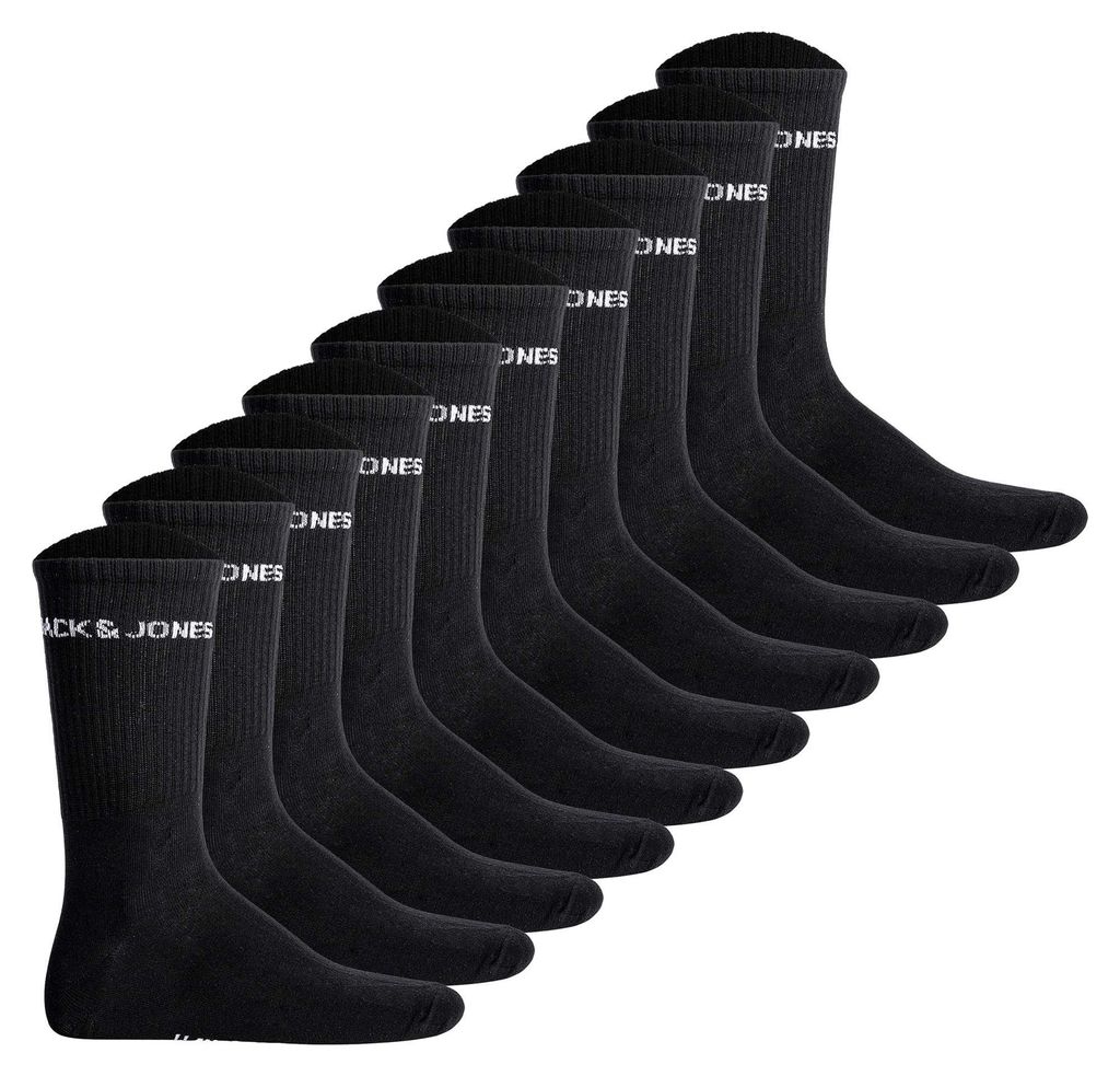 JACK&JONES Herren Tennissocken 10er Pack - JACBASIC LOGO Produktbild 