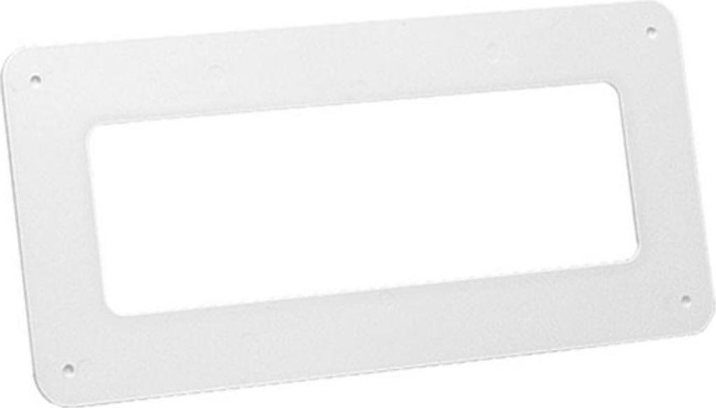 Wandflansch 204x60mm