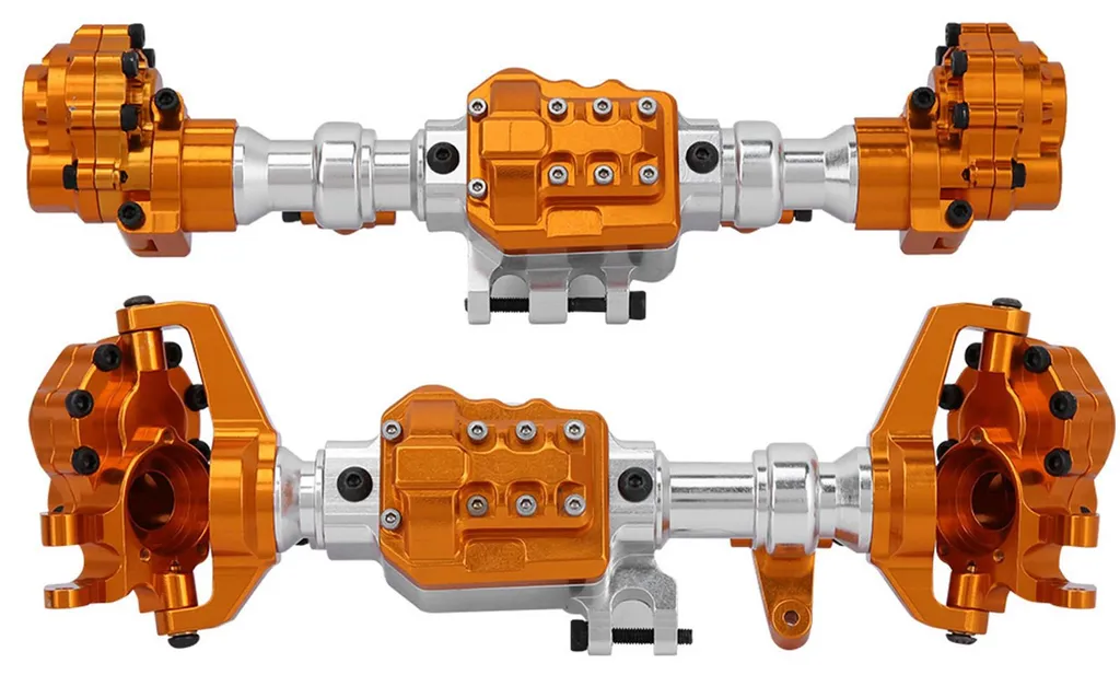 Boîtier d'essieu RC anti-casse pour réparer le pont du Crawler D90