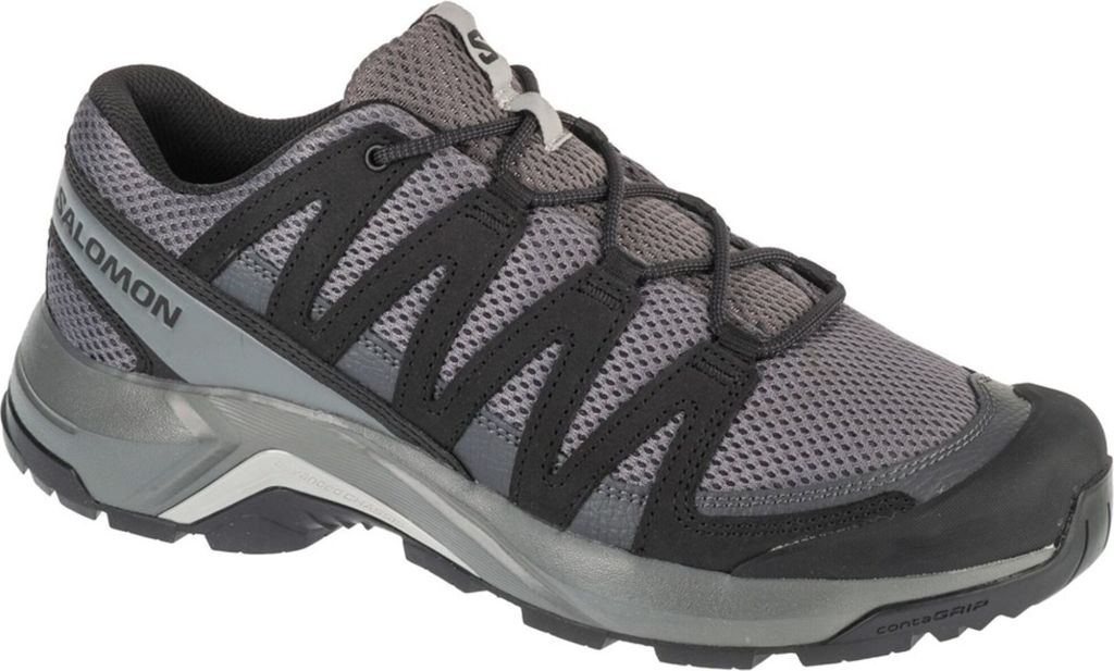 Salomon X-Adventure Recon Sportschuhe Damen Outdoorschuhe Wanderschuh Grau Wandern, Schuhgröße:EUR 46.5 | UK 11.5