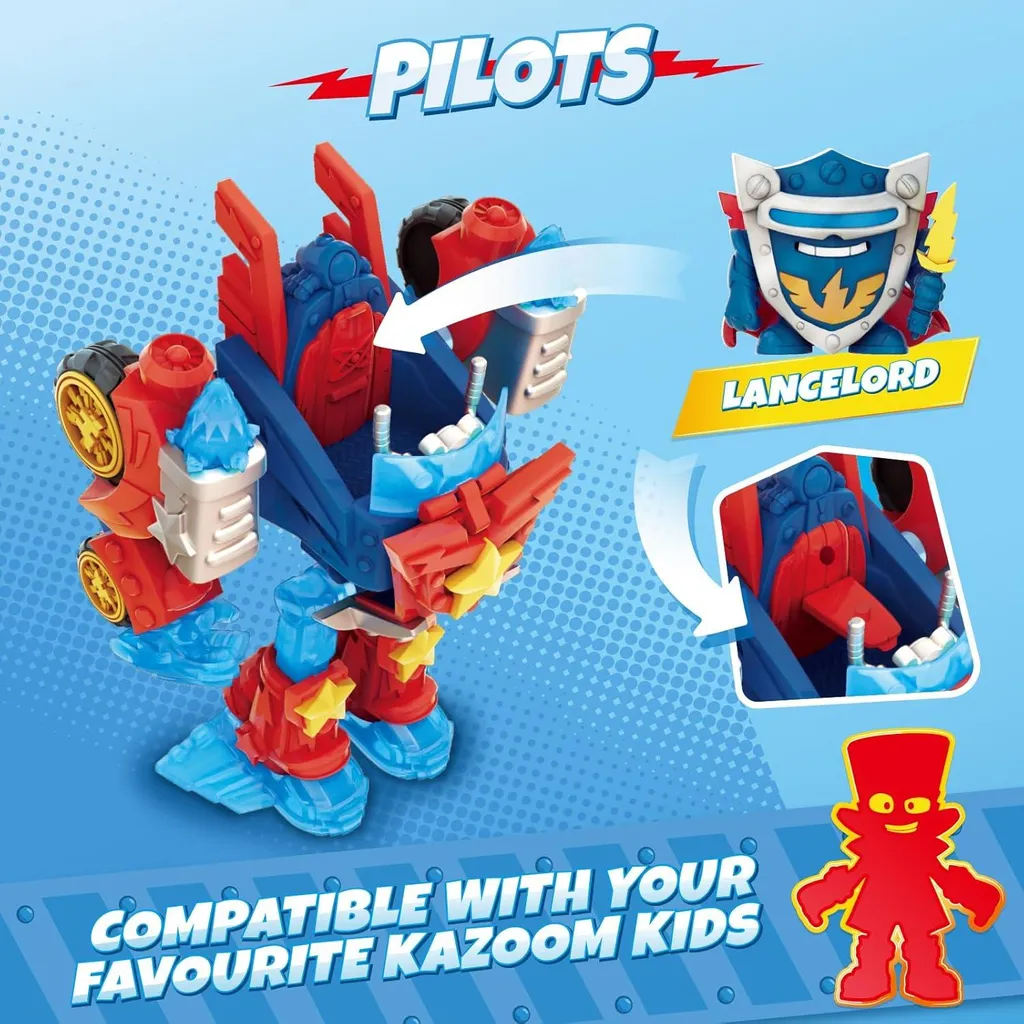 Jouet Robot Transformable Superthings Turbo Warrior pour Enfant - 8