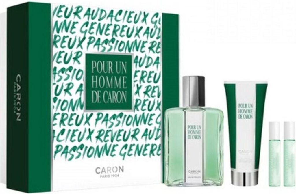 Caron Pour un Homme de Caron EDT 125 ml + SG 75 ml + EDT Produktbild 