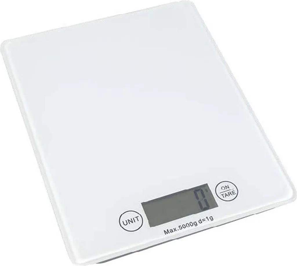 Balance de cuisine numérique Saro 4745Bo avec plateau en verre de 5 kg