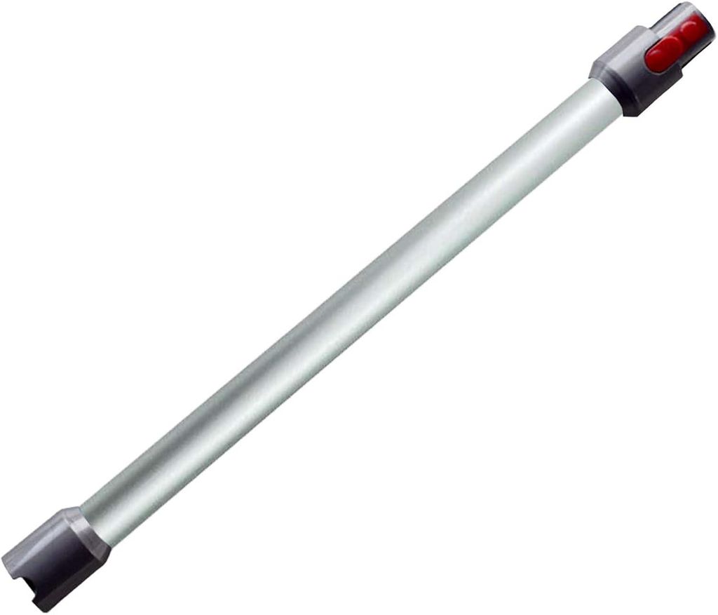 Schnellspanner Verlängerungsrohr für Dyson V15 V11 V10 V8 V7 Stabstaubsauger, Ersatzteile Verlängerungsstange ist 72cm, Silber Rohr Zubehör