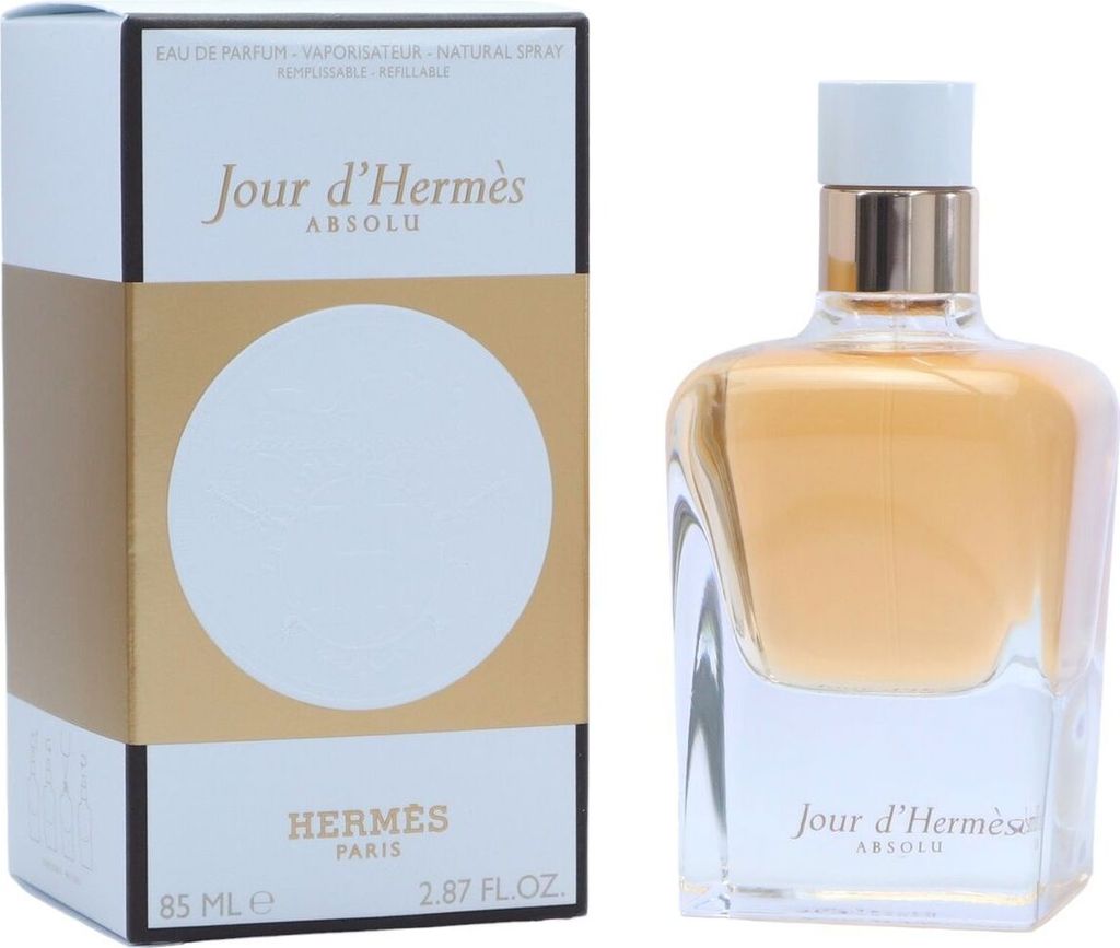 A product shot of a perfume box and bottle.