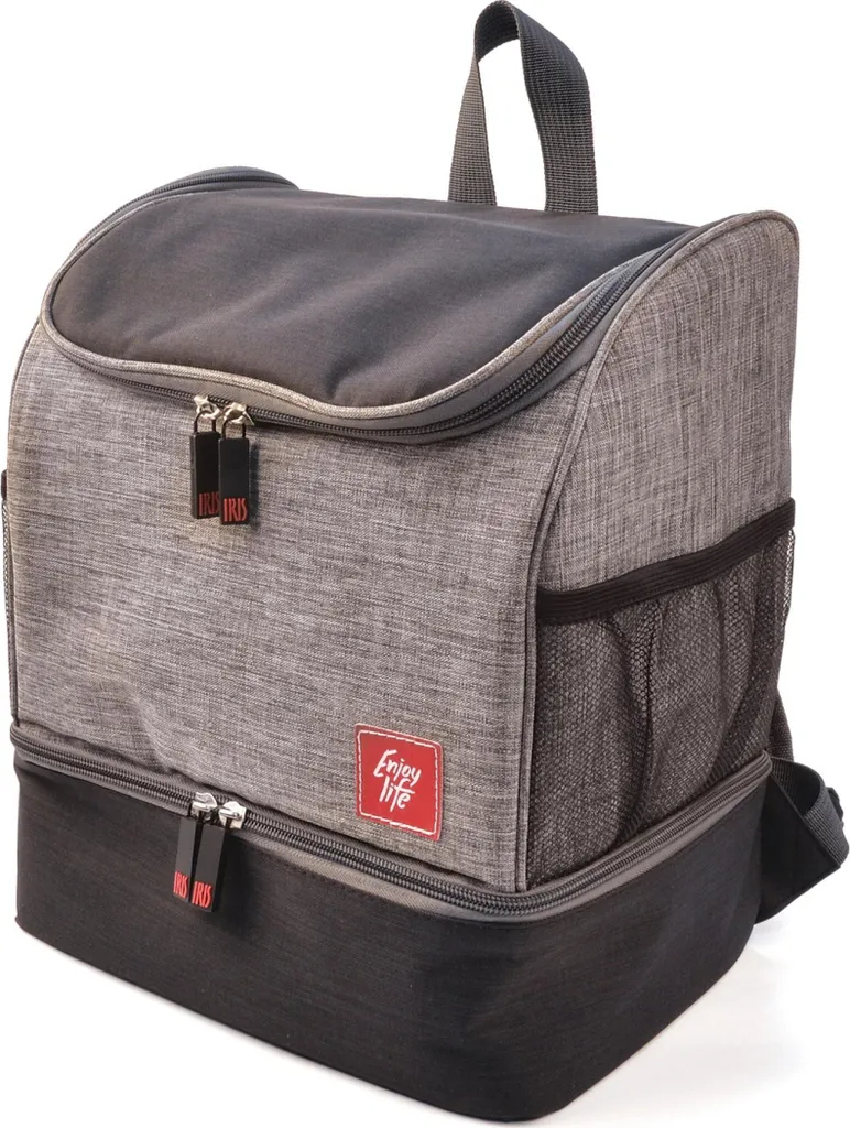 Gardez vos repas au frais avec ce sac à dos isotherme 15L gris chiné