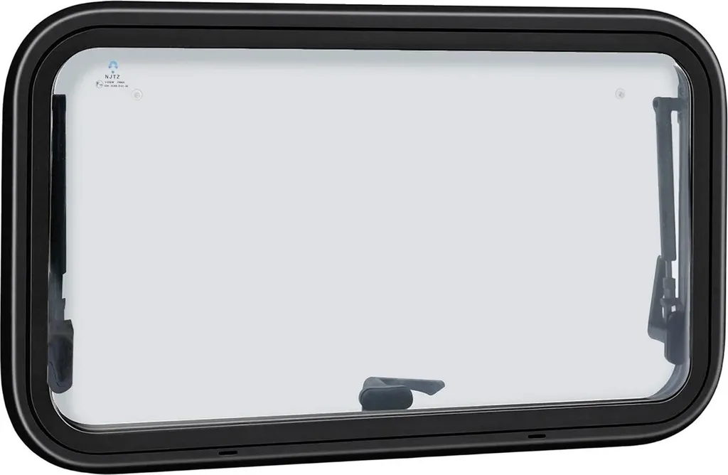 Écran Anti-Moustique pour Fenêtre avec Ouverture Zippée Pratique Noire