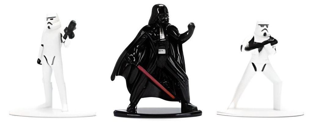 Jadatoys 9337269314R00 - Star Wars Nano 3-Pack - Neu Produktbild 