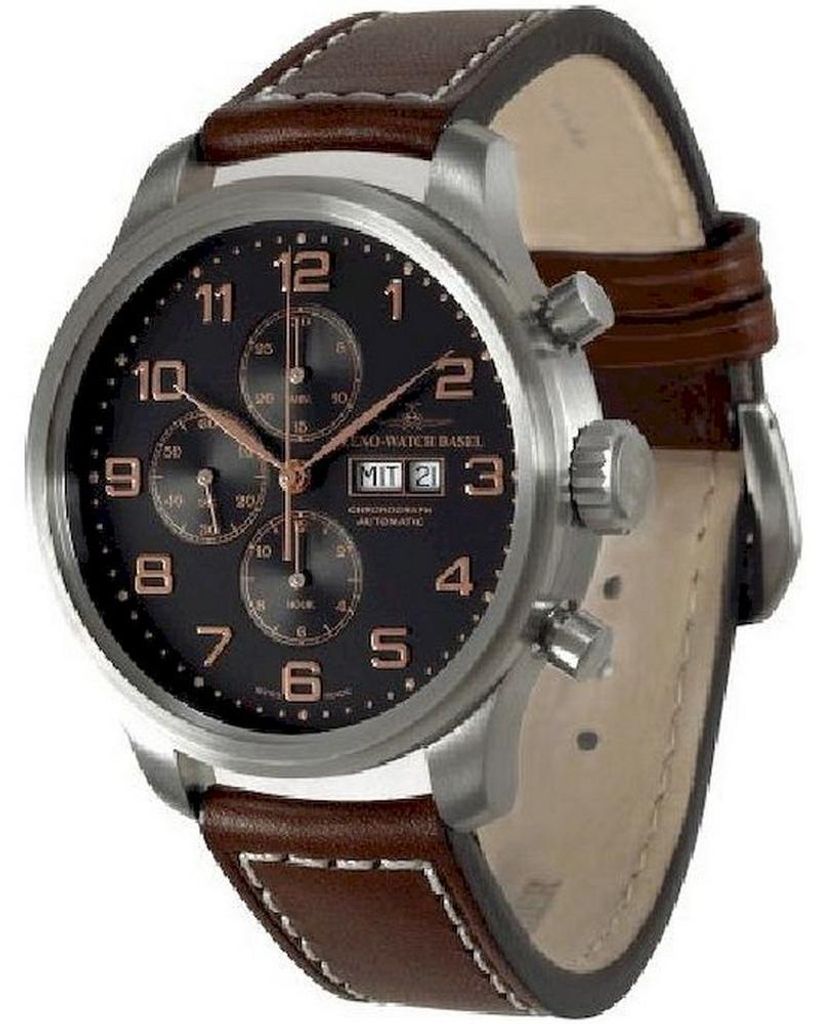 Zeno-Watch - Armbanduhr - Herren - Chronograph - OS Retro Chrono - 8557TVDD-f1