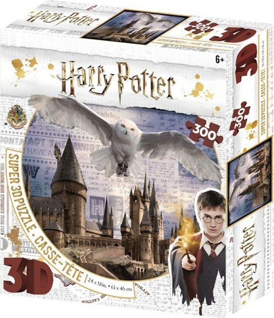 PRIME 3D Puzzle Harry Potter: Hogwarts Schule für Hexerei und Zauberei 3D XL 300 Teile