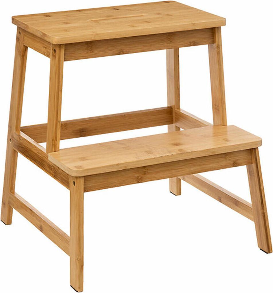 5five Simply Smart Küchentritt, Hocker, Bambus, Braun, 47 Immagine del prodotto 