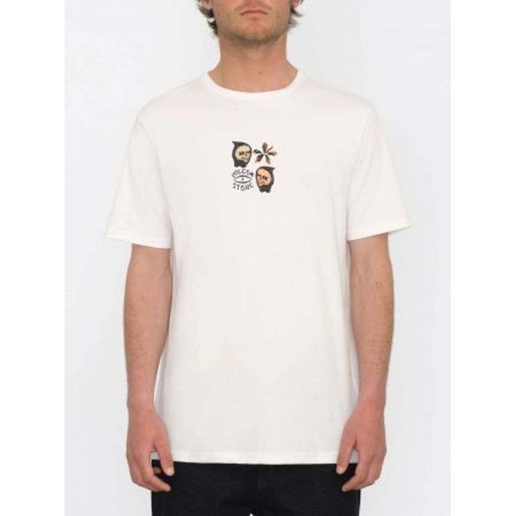 T-SHIRT VOLCOM Flower Budz Fty S/S - weiß - M