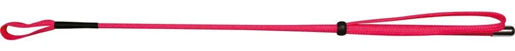 Cravache d'équitation 53 cm Whip&go flexible en fibre de verre noire