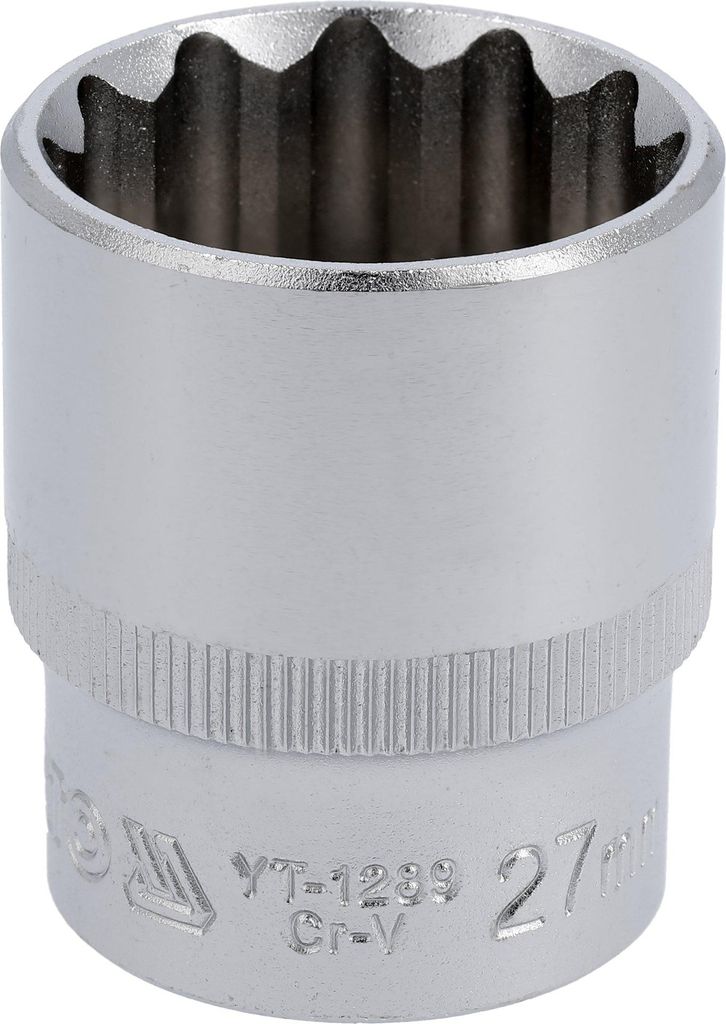 Kurze 12-kant Stecknuss 27 mm 1/2 Zoll Immagine del prodotto 