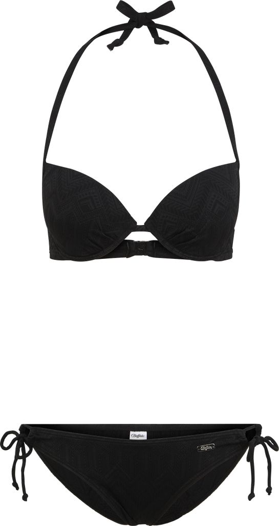 Buffalo Push-Up-Bikini schwarz Größe 34 Cup C