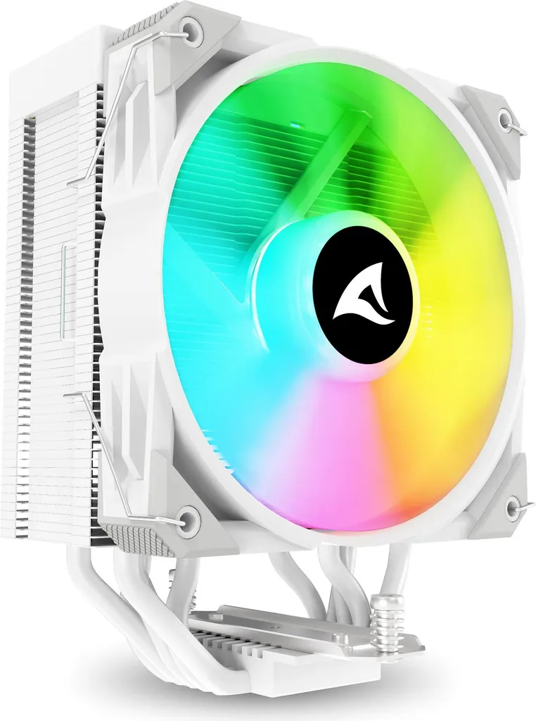 Dissipatore CPU Sharkoon A50 RGB Bianco - Raffreddamento 230W TDP