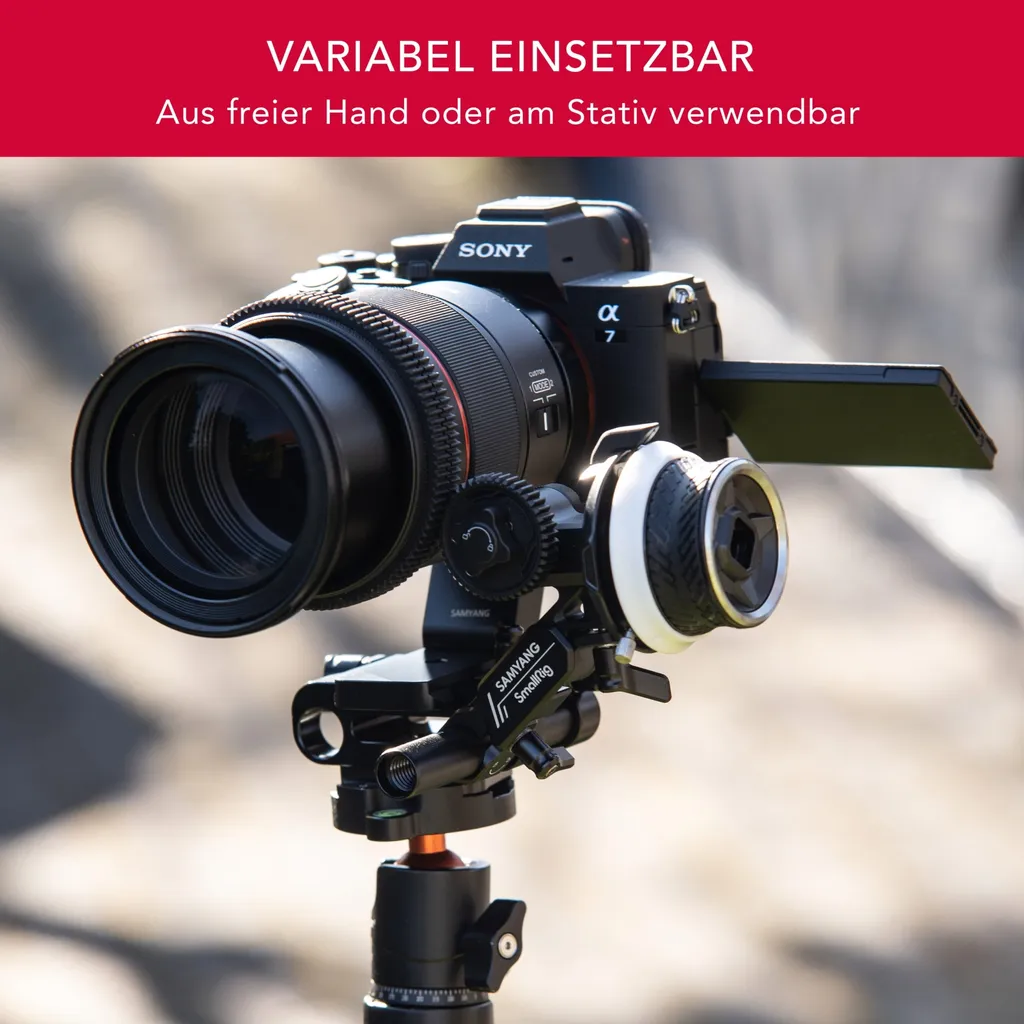 Kit Objectifs Cinéma Samyang pour Sony E : Ensemble Vidéo Professionnel - 11