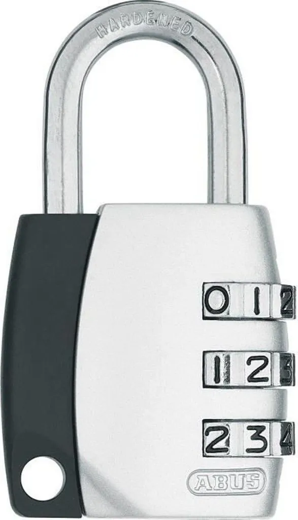 Cadenas 155-30mm Gris en acier cémenté avec combinaison personnalisable