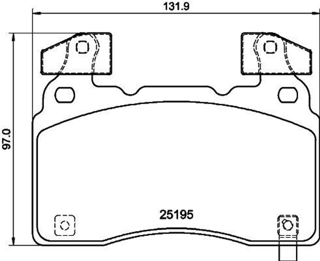 HELLA Bremsbeläge Satz Vorne Bremsklötze für OPEL INSIGNIA Caravan 8DB 355 040-471